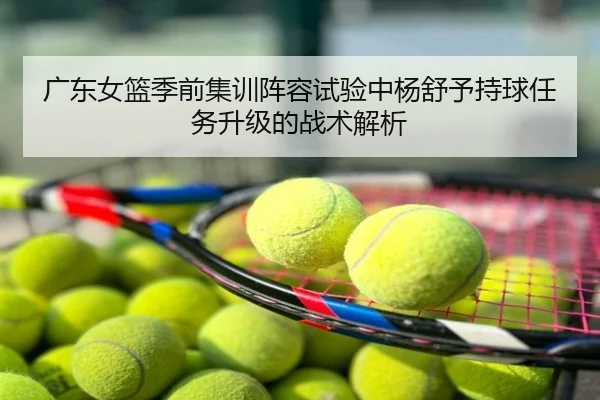 广东女篮季前集训阵容试验中杨舒予持球任务升级的战术解析